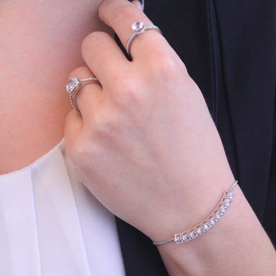 Pulseras Crystal Mia - Plata y Cristal - Image 2