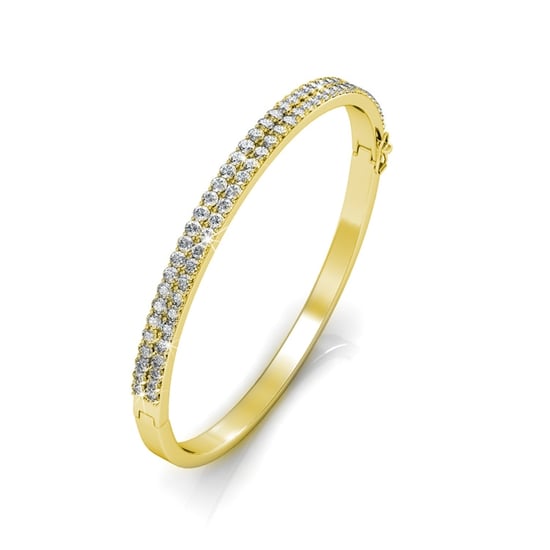Pulseras Glamour - Oro y Cristal - Image 3