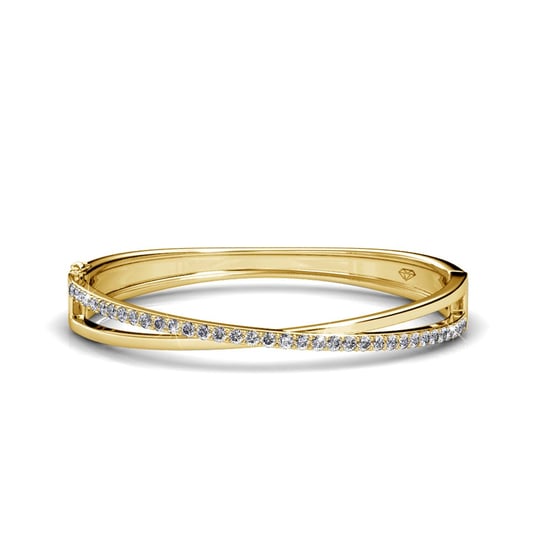 Pulseras Criss - Oro y Cristal - Image 1