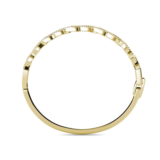 Pulseras Trenzadas - Oro y Cristal - Image 4