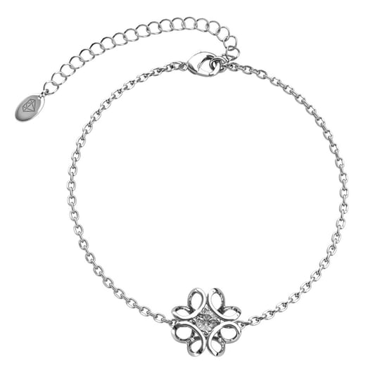 Pulseras de narcisos - Plata y cristal - Image 1