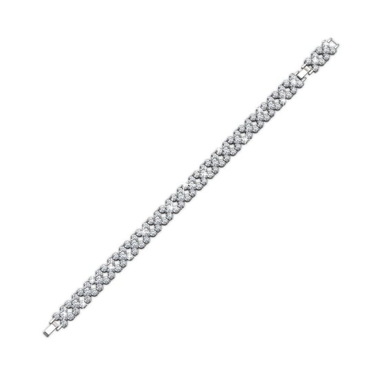 Pulseras de flores - Plata y Cristal - Image 3