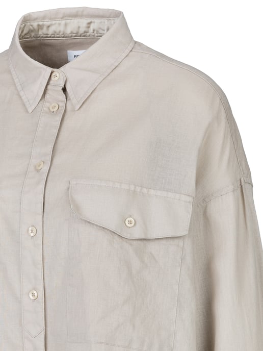 Replay Linen Shirt COTTON LINEN - Image 3