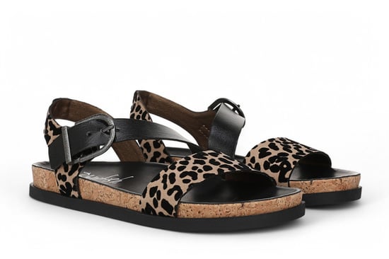 Sandalias con plantilla de leopardo marrón para mujer Blowfish Malibu - Lance - Image 3