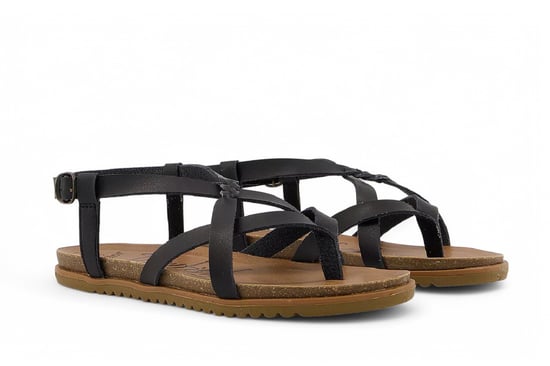 Sandalias negras con tiras y hebillas para mujer Blowfish Malibu - Macarah B - Image 3