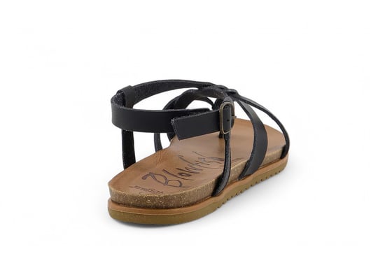 Sandalias negras con tiras y hebillas para mujer Blowfish Malibu - Macarah B - Image 4