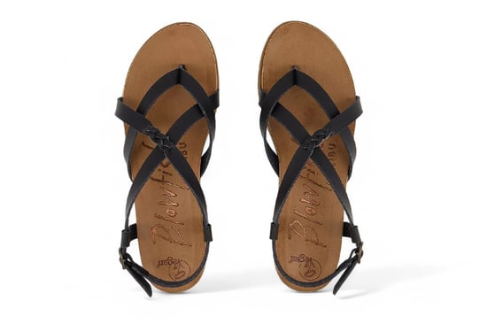 Sandalias negras con tiras y hebillas para mujer Blowfish Malibu - Macarah B - Image 5
