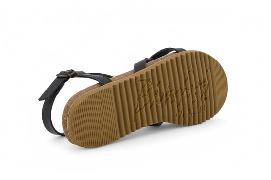 Sandalias negras con tiras y hebillas para mujer Blowfish Malibu - Macarah B - Image 6