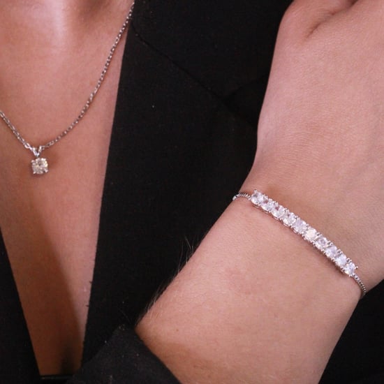 Conjuntos Mia Round Vernice - Plata y Cristal - Image 4