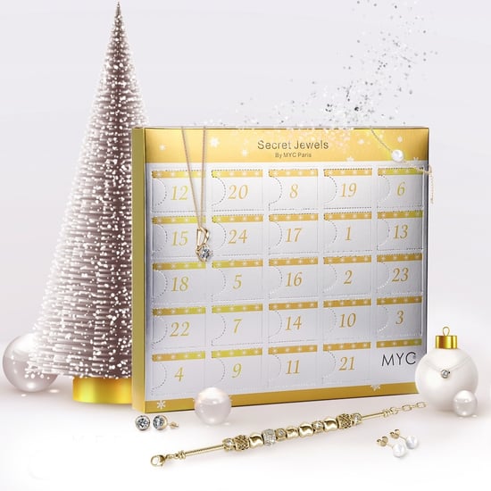 Calendario de adviento 13 joyas y 11 perlas - Oro y Cristal - Image 1