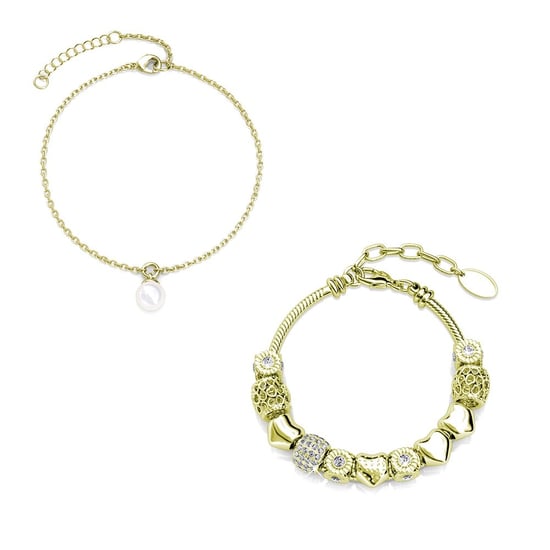 Calendario de adviento 13 joyas y 11 perlas - Oro y Cristal - Image 2