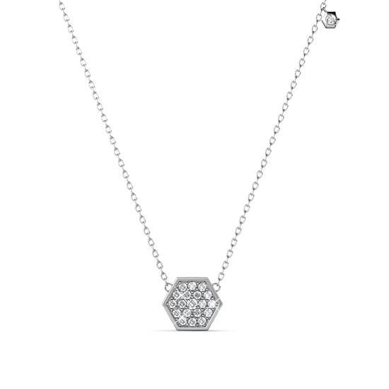 Conjuntos hexagonales: plata y cristal - Image 4
