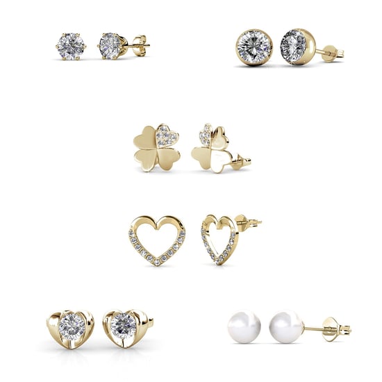 Calendario de Adviento Corazón Sorpresa - 14 Joyas - Oro y Cristal - Image 4