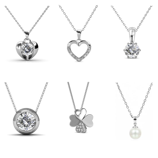 Caja Corazón - 14 Joyas - Plata y Cristal - Image 2