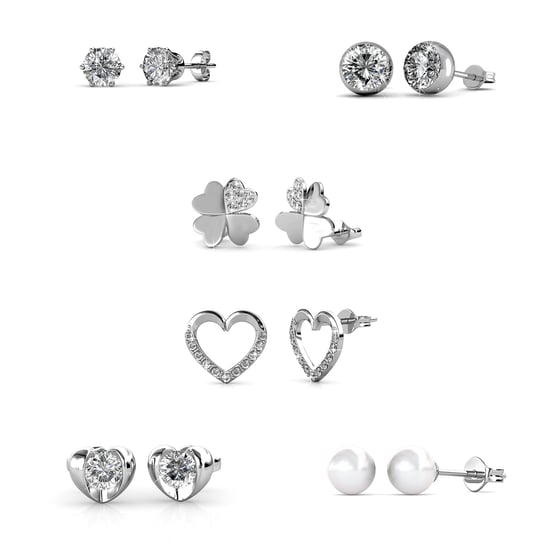 Caja Corazón - 14 Joyas - Plata y Cristal - Image 3
