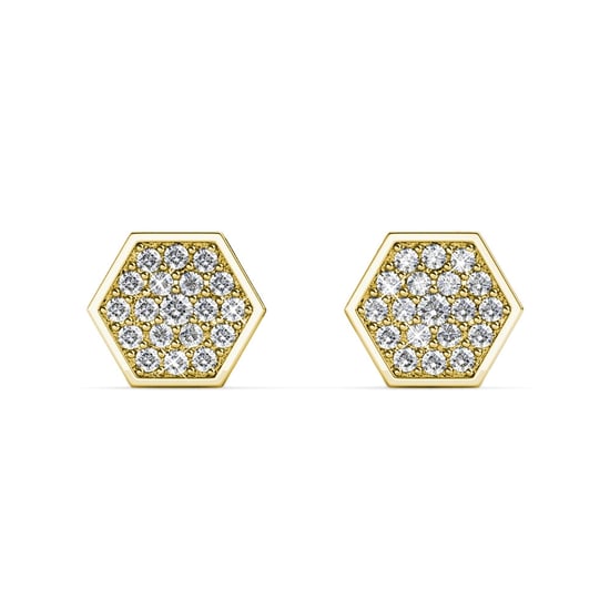 Conjuntos hexagonales: oro y cristal - Image 3