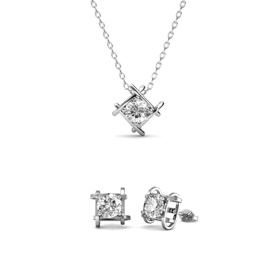 Conjuntos Roxy - Plata y Cristal - Image 1