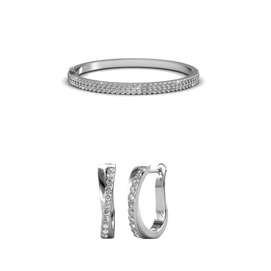 Glamour Criss Parures - Plata y cristal - Image 1