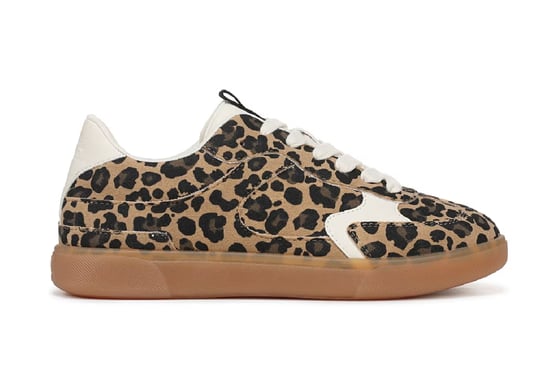 Zapatillas con cordones y estampado de leopardo en marrón Blowfish Malibu para mujer - Tastic - Image 1