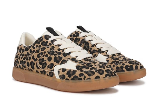 Zapatillas con cordones y estampado de leopardo en marrón Blowfish Malibu para mujer - Tastic - Image 3