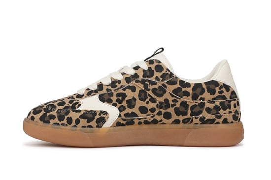 Zapatillas con cordones y estampado de leopardo en marrón Blowfish Malibu para mujer - Tastic - Image 5