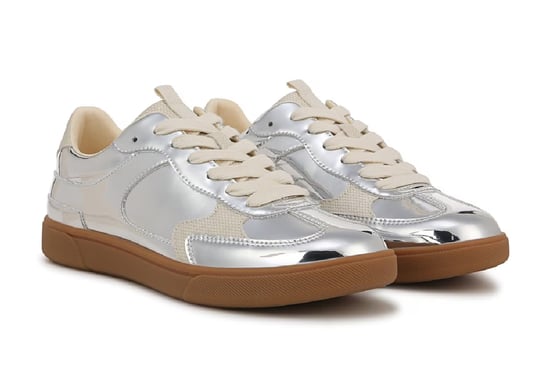 Zapatillas con cordones plateadas Blowfish Malibu para mujer - Tastic - Image 3