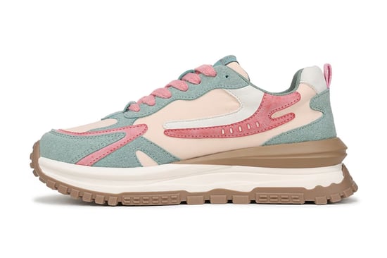 Zapatillas deportivas retro con cordones Blowfish Malibu para mujer en color sandía - Leo - Image 5