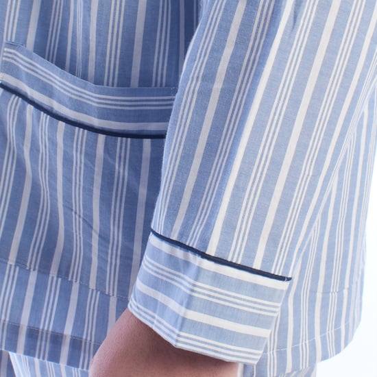 Pijamas de estilo popelín para hombre KLP5 - Image 4