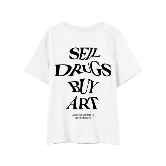 Camiseta Oversize Sell Drugs SUPERB mujer - Image 4