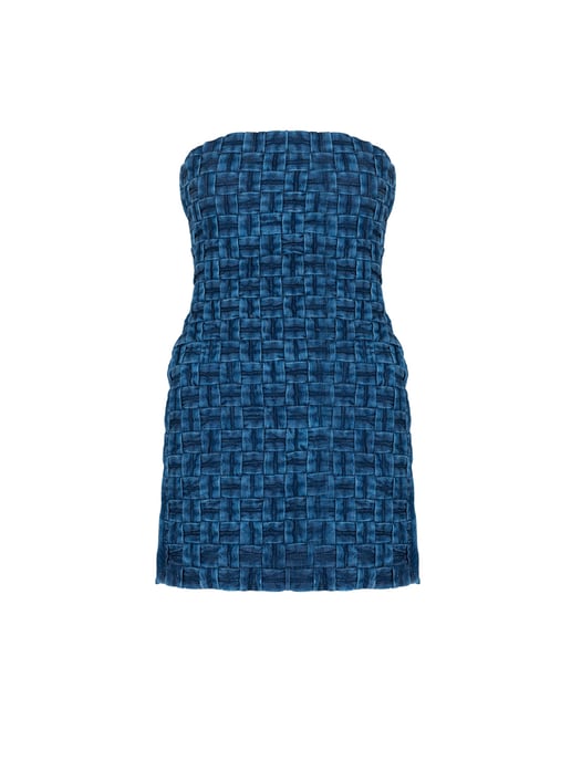 Pinko Vestido Rilassata de mujer azul - Image 1