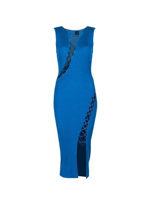 Pinko Vestido Cerie de mujer azul - Image 1