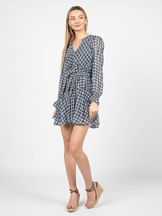 Pepe Jeans Vestido Ottavia de mujer Blanco, azul oscuro - Image 6