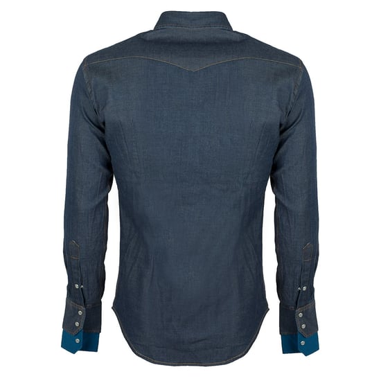 Takeshy Kurosawa Camisa Rodeo del hombre azul oscuro - Image 5