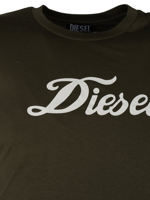 Diesel T-Shirt Sily del hombre verde - Image 3