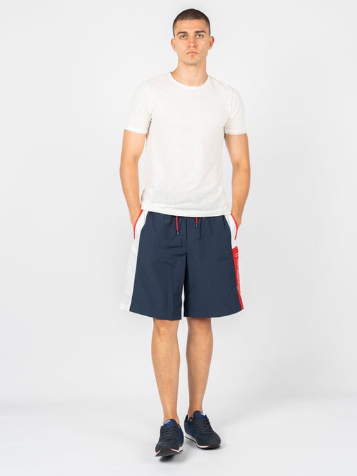 Tommy Jeans Bermudas del hombre Blanco, rojo, azul oscuro - Image 5