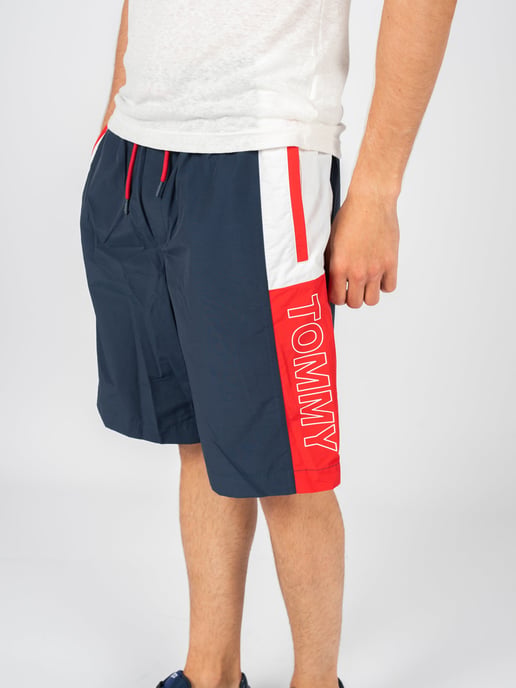 Tommy Jeans Bermudas del hombre Blanco, rojo, azul oscuro - Image 6
