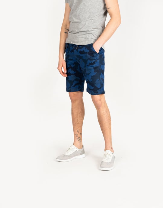 Pepe Jeans Bermudas Owen del hombre verde, azul oscuro - Image 1