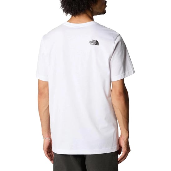 Camiseta de Manga Corta Fácil para Hombre The North Face TNF Blanca/Beta Flash - Image 4