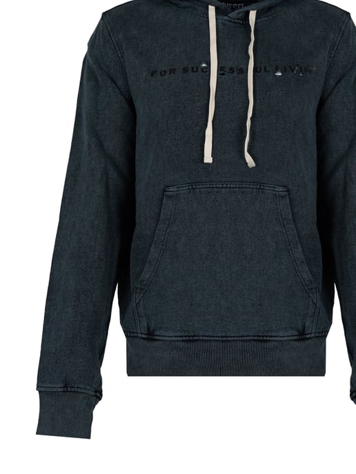 Diesel Sudadera Ginn Hood del hombre Gris - Image 4