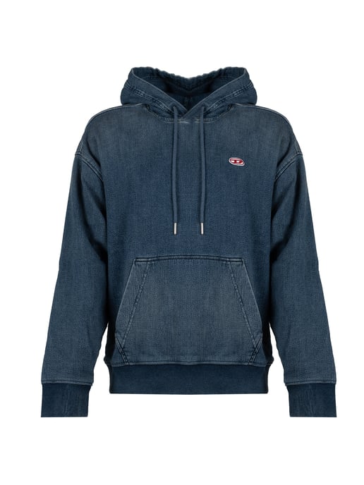 Diesel Sudadera De-Um-Rib-Ne del hombre azul - Image 1