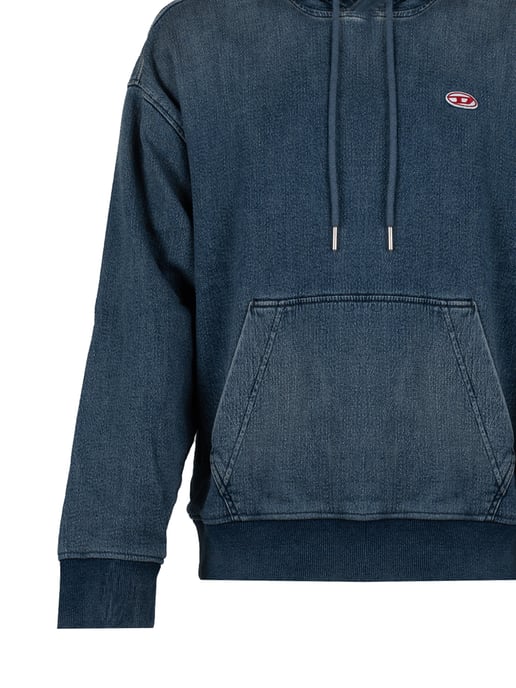 Diesel Sudadera De-Um-Rib-Ne del hombre azul - Image 3