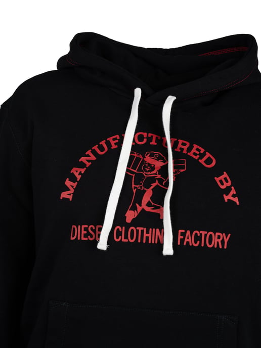 Diesel Sudadera del hombre negro - Image 3