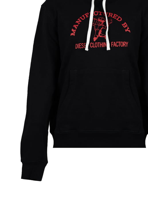 Diesel Sudadera del hombre negro - Image 4