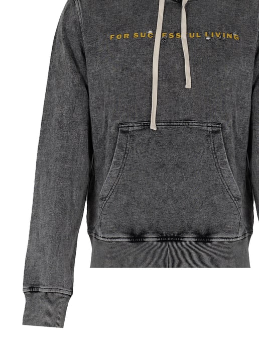 Diesel Sudadera Ginn Hood del hombre Gris - Image 3