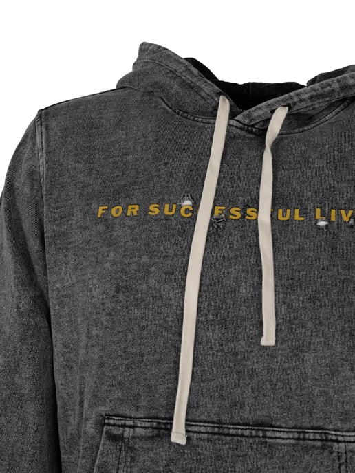 Diesel Sudadera Ginn Hood del hombre Gris - Image 4