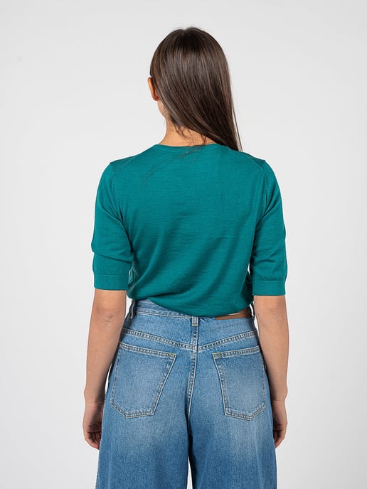 Pinko Blusa Fashion de mujer verde - Image 5