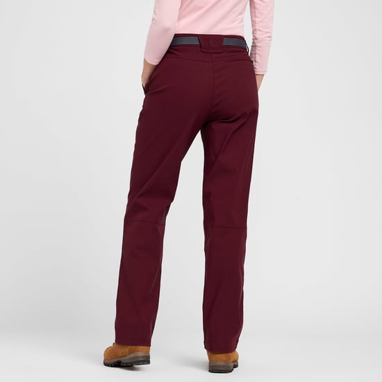 Brasher Women's Stretch Water Repellant Walking & Hiking Trousers with Built in Belt - Image 2