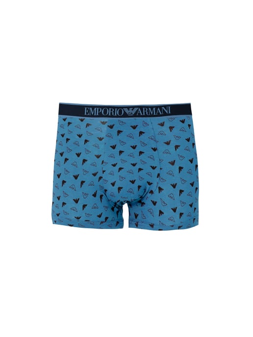 Emporio Armani boxeadores 3 Pack del hombre azul, azul oscuro - Image 2