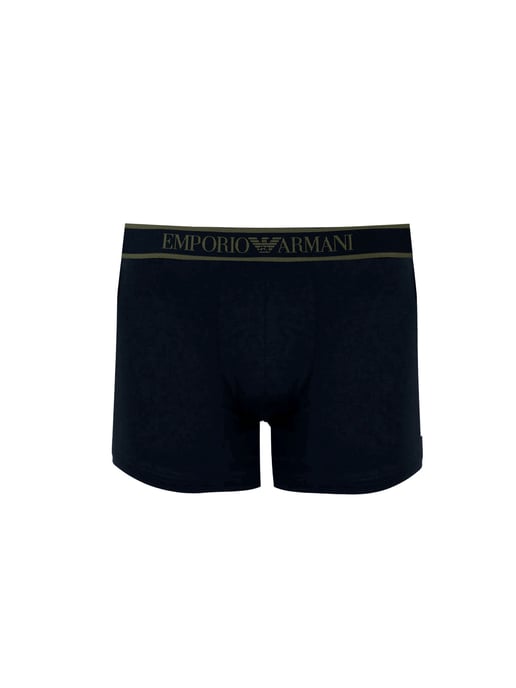 Emporio Armani boxeadores 3 Pack del hombre verde, azul oscuro - Image 3