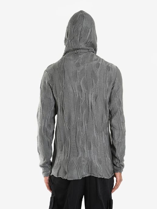 La Haine Inside Us Suéter Full Zip del hombre Gris - Image 6